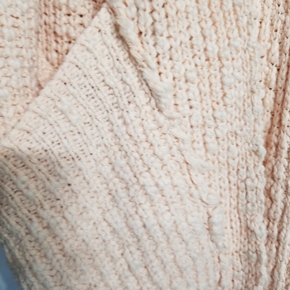 Free People Chunky Knitted Open Flow Jacket/Cardigan/Sweater Sz SP - Picture 7 of 8